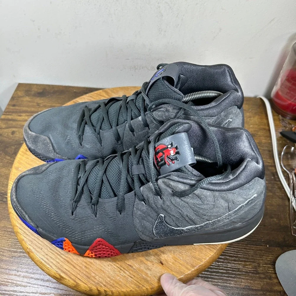 Nike Kyrie 4 Year of the Monkey Black Anthracite 943806-011 Mens 14 Basketball